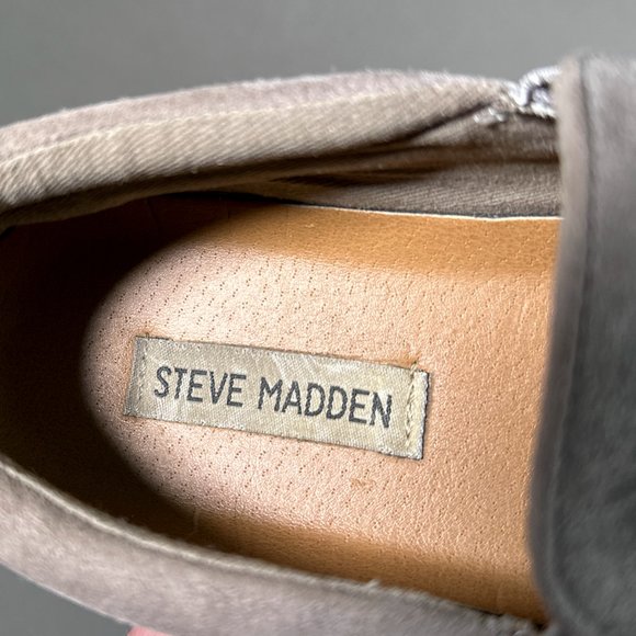 Steve Madden Gray Slip-On Sneakers - Picture 11 of 14